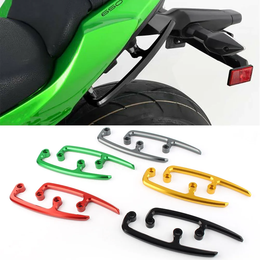 Задняя поручень для пассажира мотоцикла ручная направляющая для Kawasaki Z650 Z 650 CNC алюминий