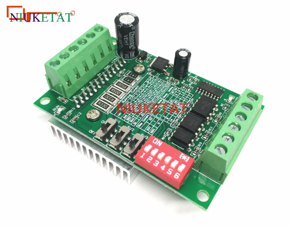 1 шт. TB6560 3A привод шагового двигателя с чпу шаговый двигатель плата одноосный