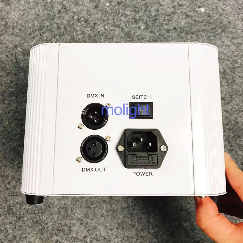 Беспроводной dmx Uplighting 6x18 Вт RGBWA UV 6 в 1 с Wi Fi и пультом дистанционного управления