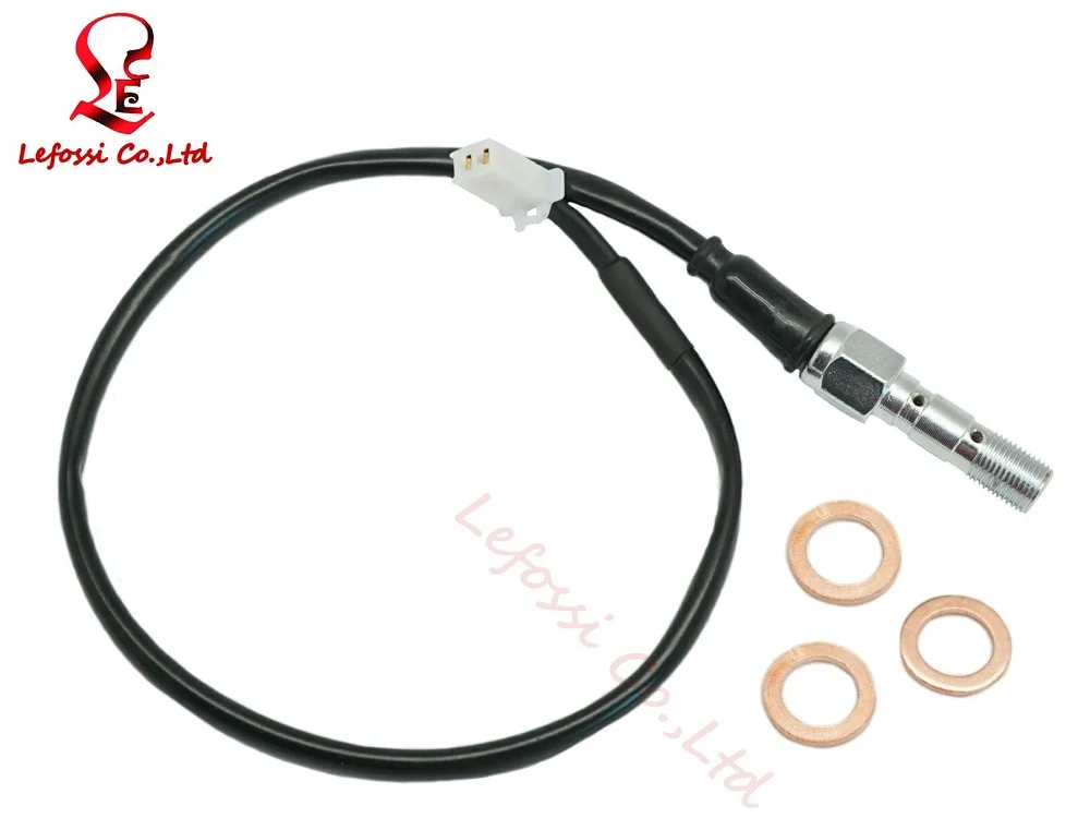 Главный цилиндр гидравлического тормоза для мотоцикла M10 X 1 25 мм двойной