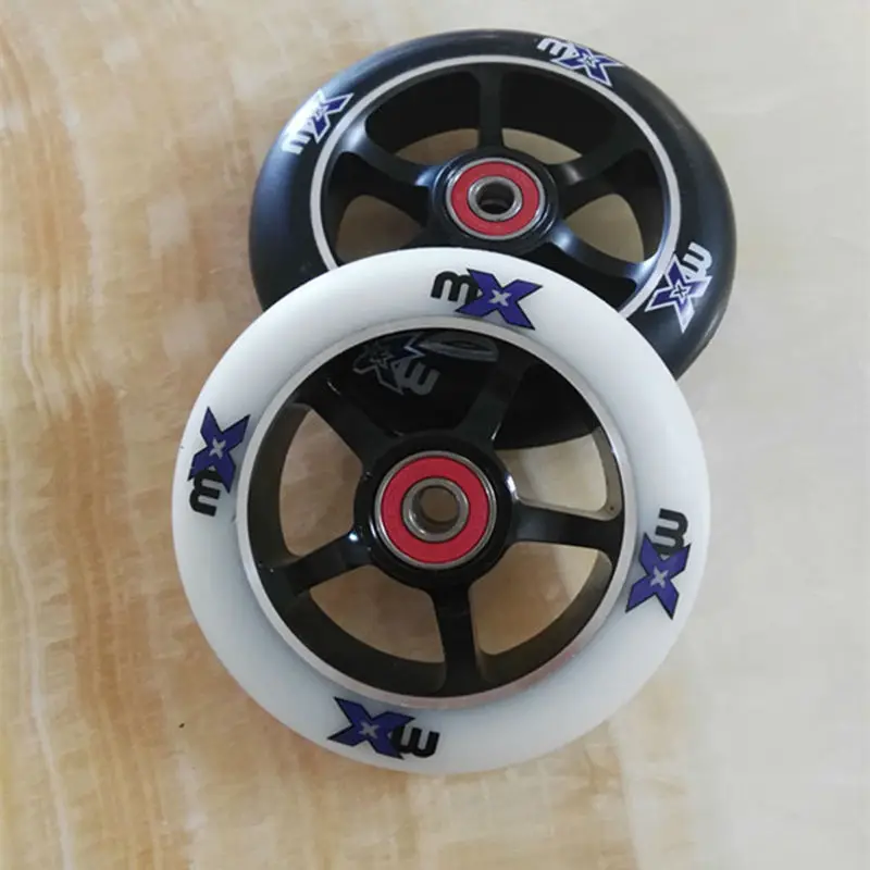 free shipping aluminium hub speed wheel 100 mm 110 mm with bearing