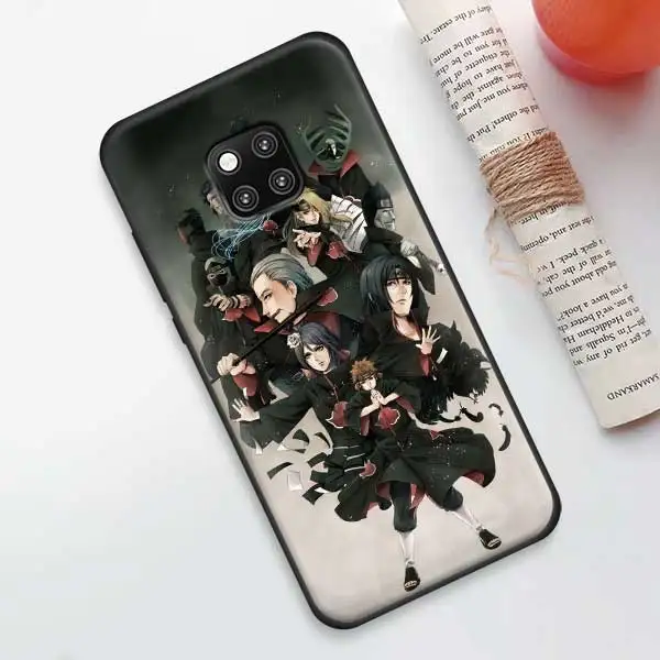 014 Наруто Какаши японского аниме для huawei mate 20 Pro 10 20 Lite P20 P30 Pro Honor 20 Lite 20 Pro Черный силиконовый чехол для телефона - Цвет: 014