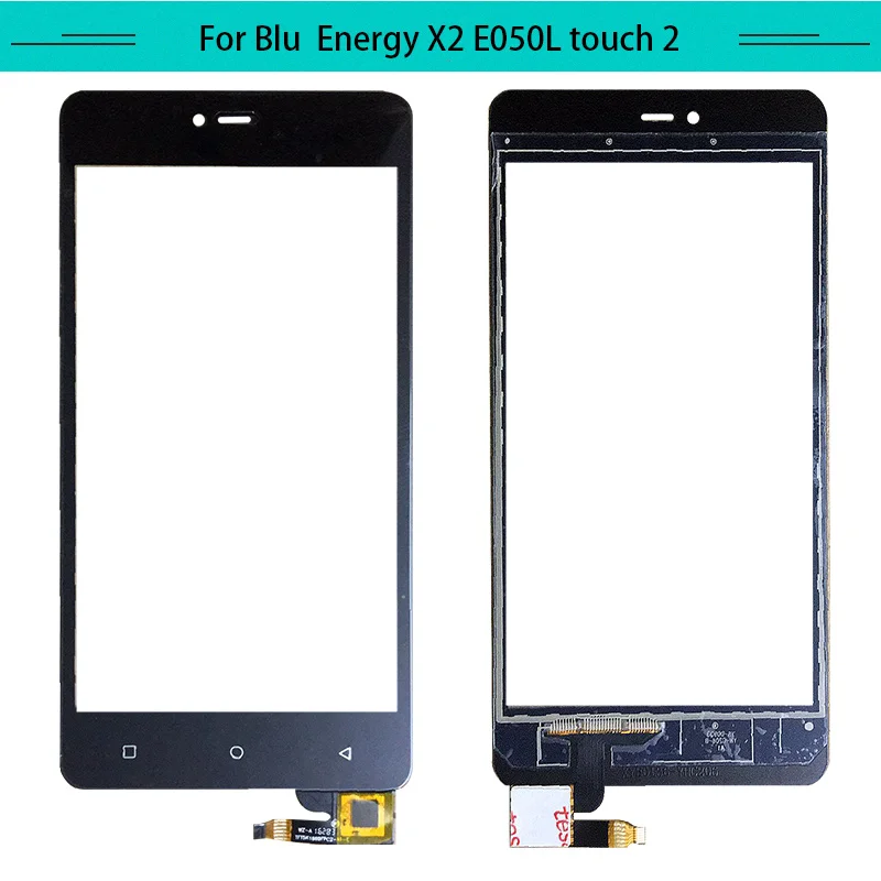 Протестировано 5 шт./лот для BLU Energy X2 X 2 E050 E050L E050U сенсорный экран стекло дигитайзер