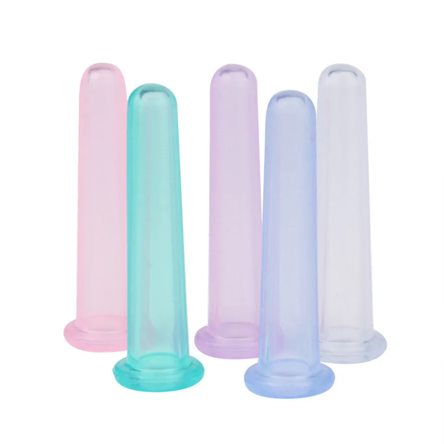 5 шт. мини-уход за лицом уход кожей лица глаза силиконовые банки всасывание