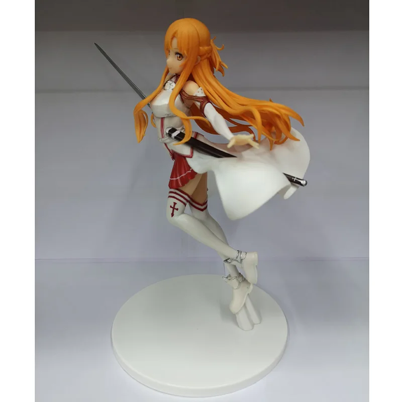 Sword Art Online Asuna Action Figure 1/8 scale painted figure Fighting Ver. Yuuki PVC Toy Brinquedos Anime | Игрушки и хобби