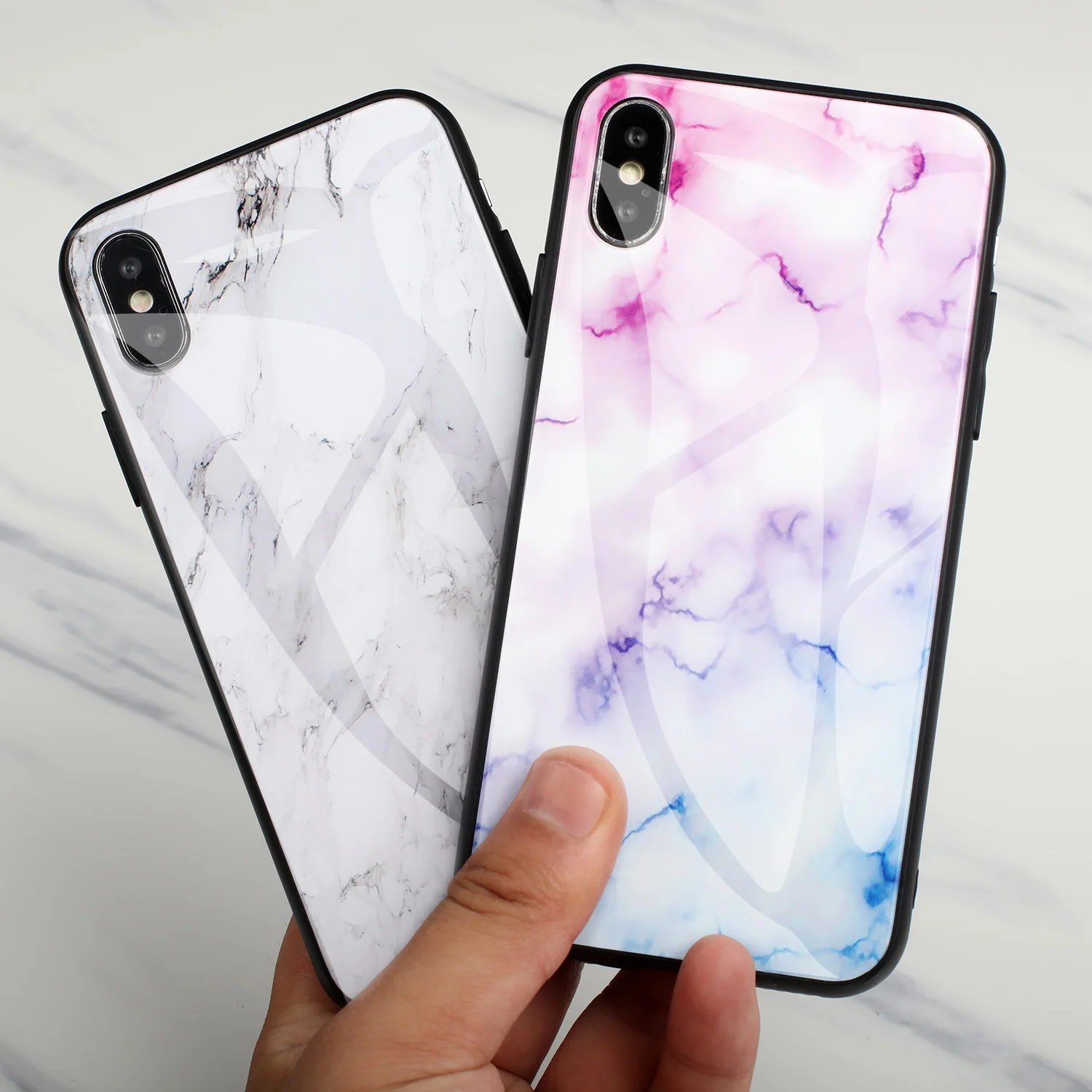 Мраморный стеклянный чехол для Samsung Galaxy Note 10 10Pro S10E S9 S8 S10 Plus M10 M20 M30 A10 A20 A30 A50 A7 A8 A9 9 8 |