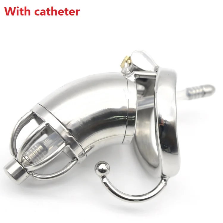 Спящий замок дизайн средний Мужской из нержавеющей стали клетка на пенис с