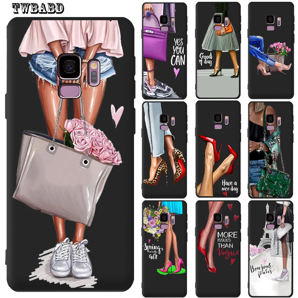 Роскошный чехол для девочек на высоком каблуке с цветочным рисунком iphone 8 7 X XS Max XR