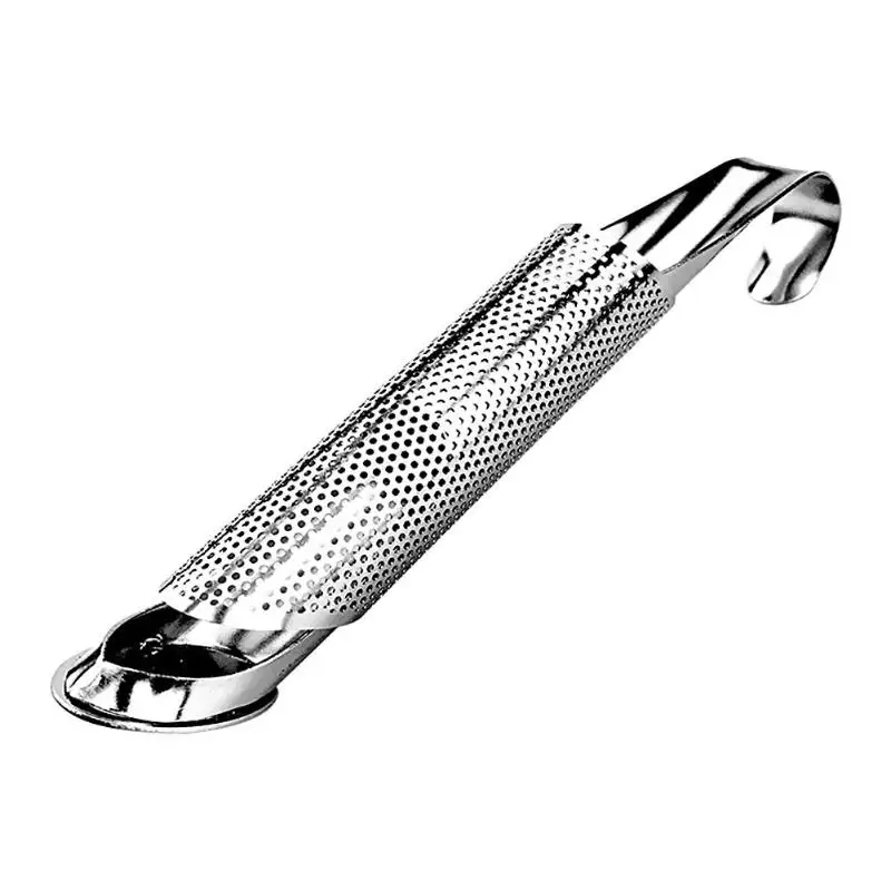 Stainless Steel Tea Infuser Creative Pipe Design Metal Strainer for Mug Fancy Filter Puer Herb Tools Accessories | Дом и сад