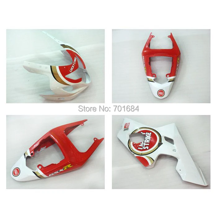 

Bodywork Fairing Set For SUZUKI GSXR600 750 K4 2004 2005 White Painted ABS New [CK113]