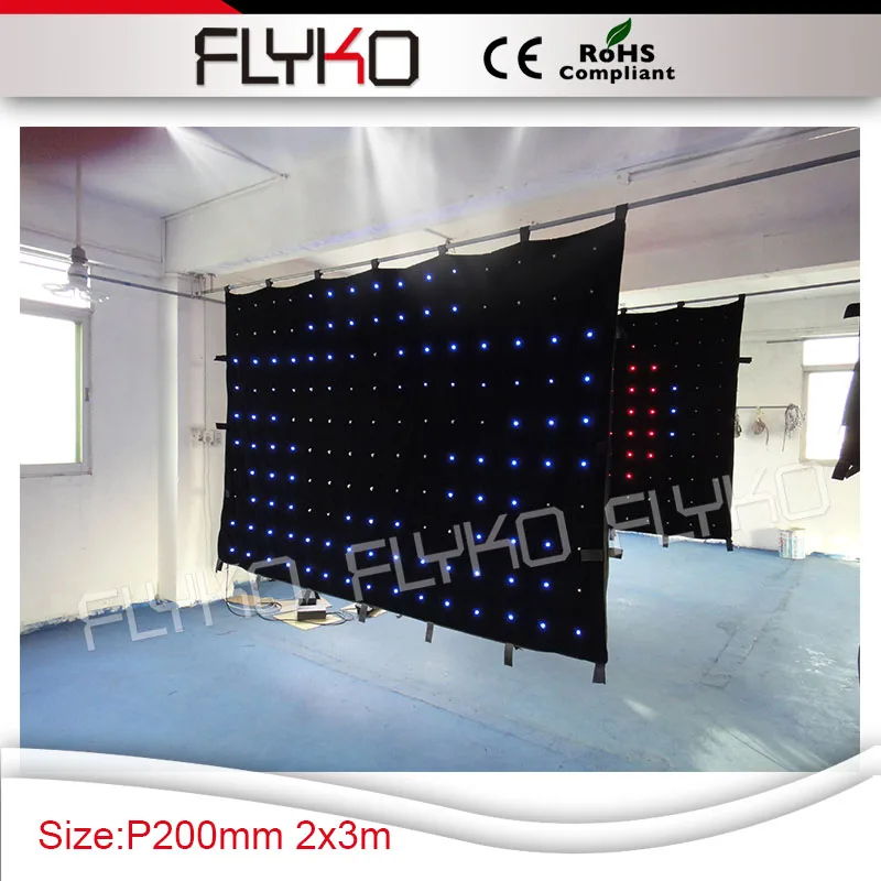 Секс мигающий цвет P20 внутренний гибкий сценический использованный светодиодный