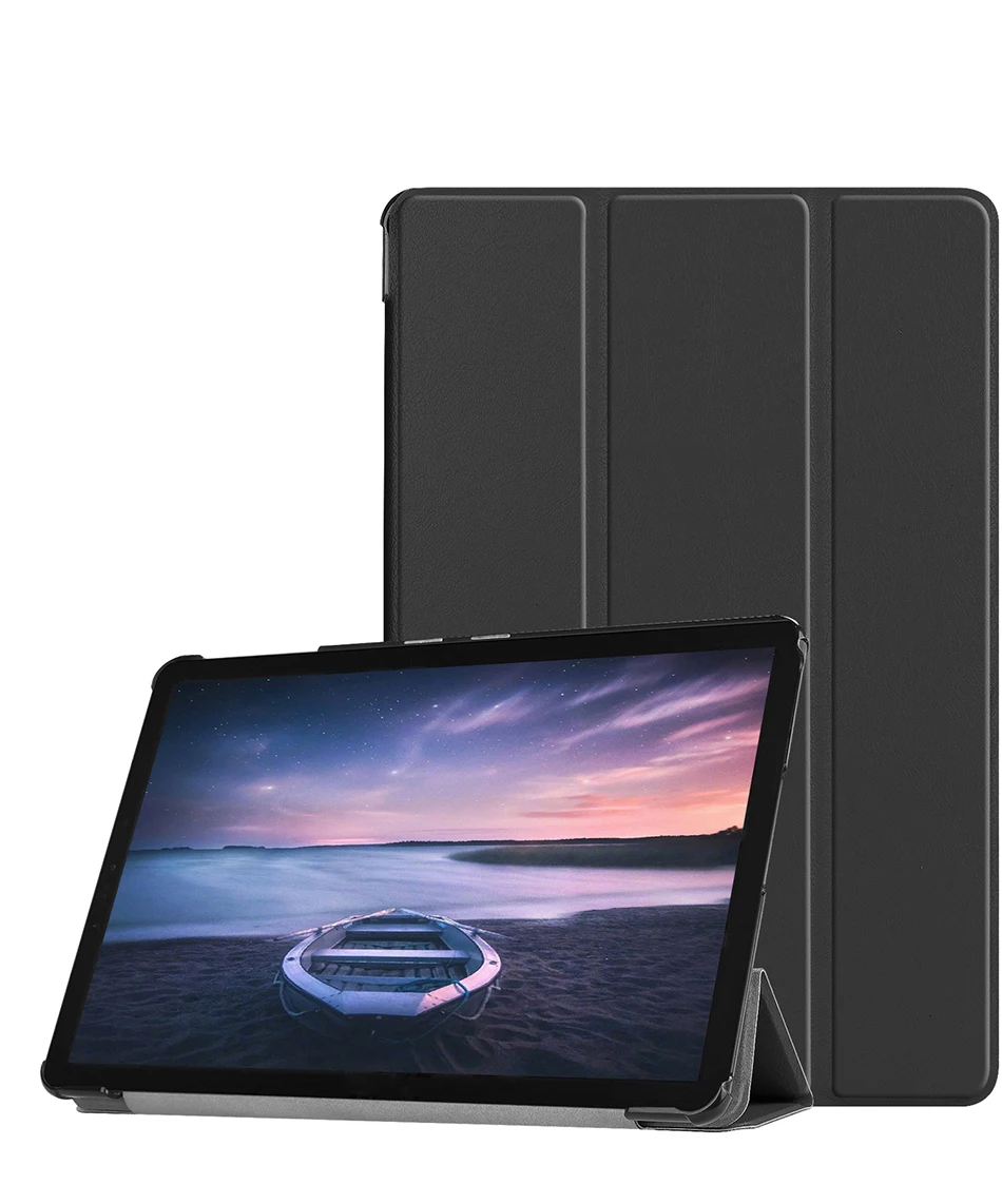 Чехол для samsung Galaxy Tab S4 10,5 дюймов SM T830 T835 кожаный Умный Магнитный трехслойный чехол-подставка для samsung Galaxy S4 10,5