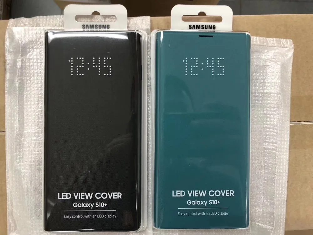 SIKAI официальный оригинал для samsung Galaxy S10 + светодиодный чехол с клапаном плюс S10e