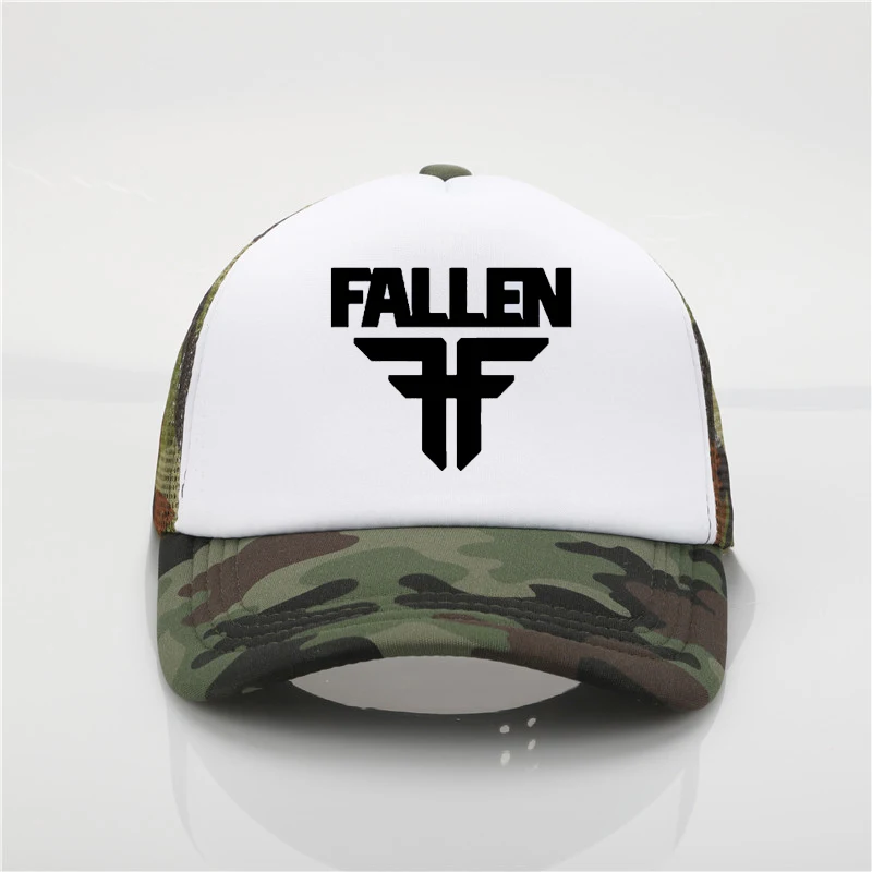 Fallen pattern printing Baseball cap Summer Men Women Mesh hat Sport Caps logo | Спорт и развлечения
