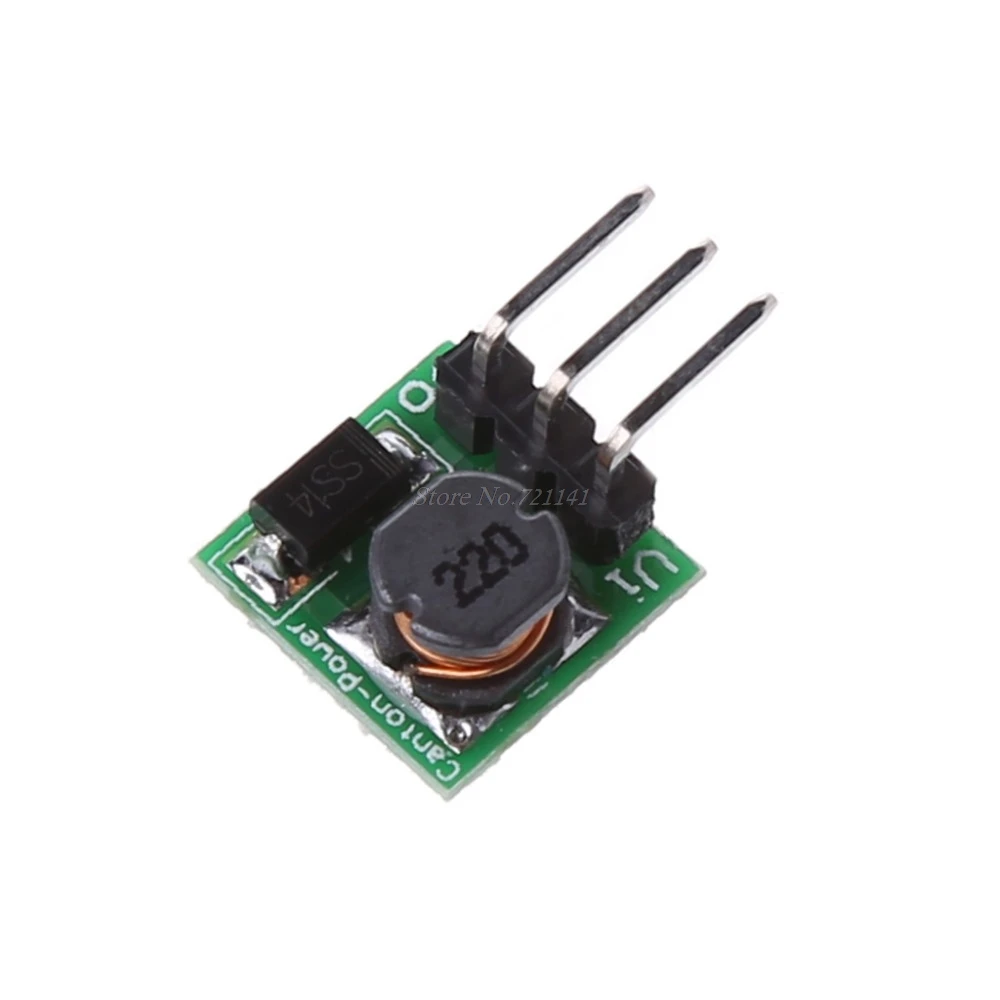 Мини DC-DC 0 9-5 в к DC 5 В Повышающий Модуль преобразователя Напряжения интегральные