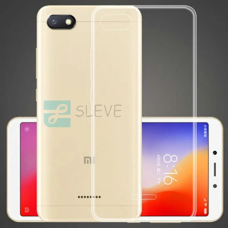 Soft Cases For Xiaomi Redmi 6 3GB 32GB Ultra Thin Clear Transparent TPU Silicon Cover Case 6A A 2GB 16GB |