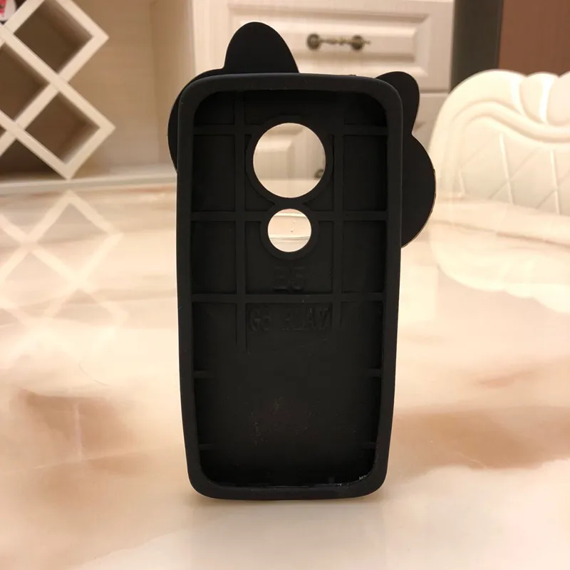 Мягкий силиконовый чехол для телефона с 3D рисунком Минни Moto G5 G5Plus + G5s Motorola G6 G6Plus play