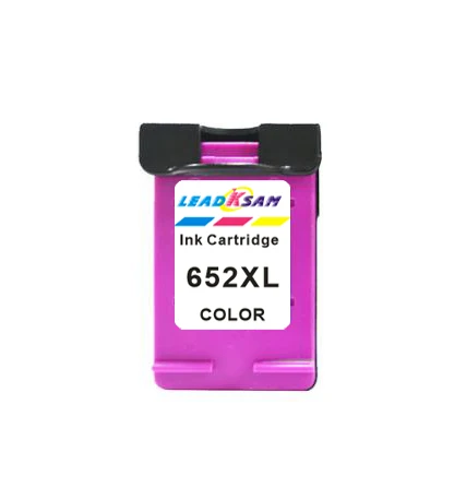 Картридж чернильный LeadKsam 652 2BK + 1 цвет совместимый с hp652 652xl Deskjet 1115 1118 2135 2136 2138 3635|ink