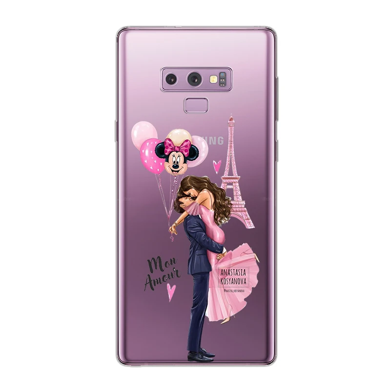 Ciciber чехол для телефона Samsung Galaxy Note 9 8 5 4 3 Note9 Note8 Note5 Мягкий ТПУ Funda |