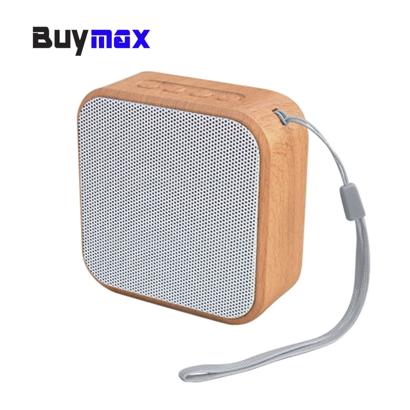 Портативный беспроводной мини динамик стерео колонки деревянная Громкая связь