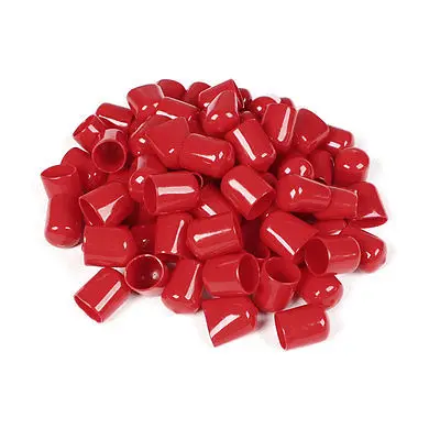 Изолированные концевые колпачки из ПВХ с круглым наконечником и внутренним диаметром 20 мм, 50 шт., 30 мм, Высота 20 мм