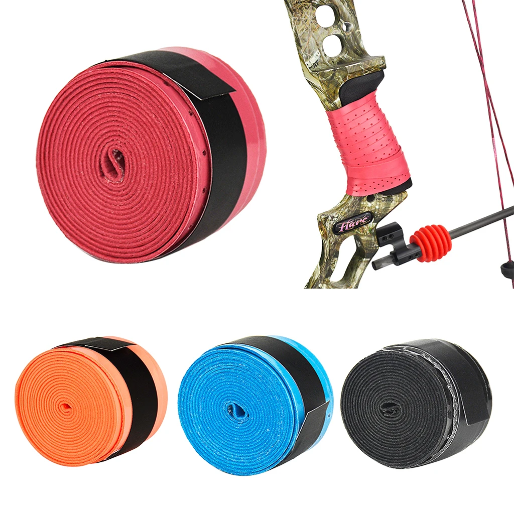 Поглощающая пот лента для стрельбы из лука с ручкой нескользящая эластичная