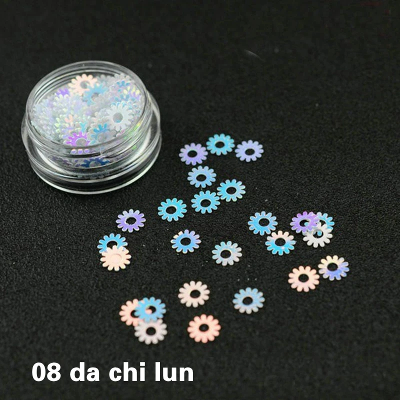 Новинка 2017 3 кор./лот многоцветная снежинка зубчатое колесо музыкальный символ