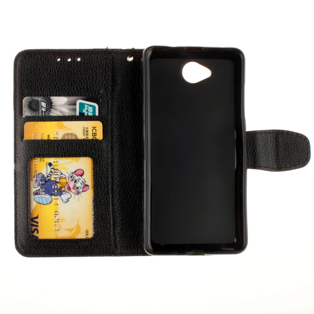 Чехол для microsoft Nokia Lumia 650 Lumia650 с двумя sim-картами кожаный флип-кошелек силиконовый