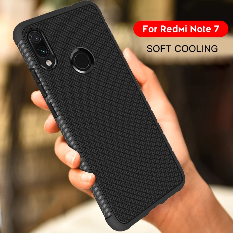 For Xiaomi Redmi Note 7 6 Pro 5 4 4X 6A 5A S2 Y2 Soft TPU Breathable Cover Mi8 A2 Lite A1 5X 6X PocoPhone F1 Bag |