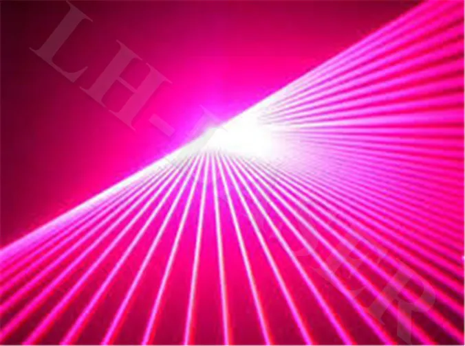 1500 мВт Профессиональный Сценический розовый лазерсветильник/розовый