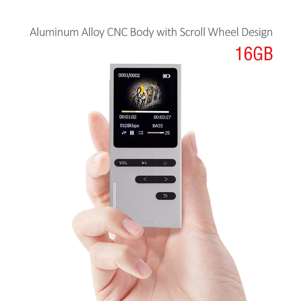 2020 Новое поступление портативный металлический MP3 плеер со встроенным динамиком
