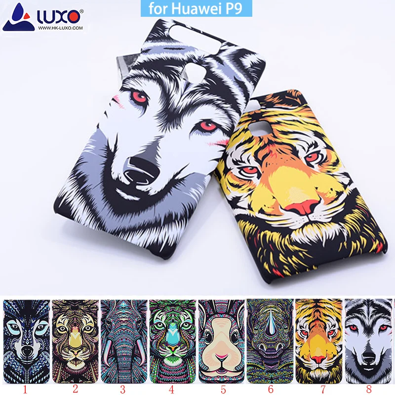 LUXO Оригинальный чехол для телефона с изображением головы животного леса короля