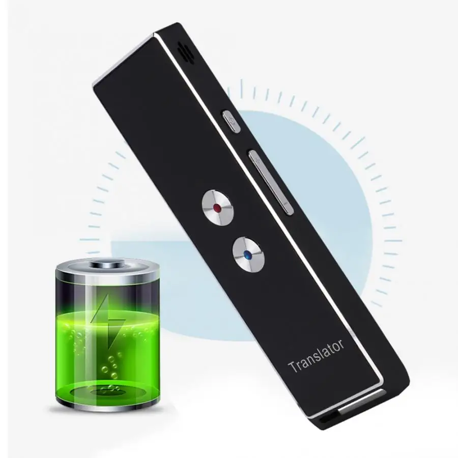 Портативный интеллектуальный многоязычный голосовой переводчик X9 plus для