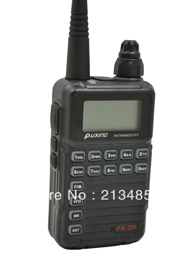 Обновленная версия приемопередатчика Puxing PX-2R VHF136-174MHZ TX &amp RX + UHF400-470MHz FM с