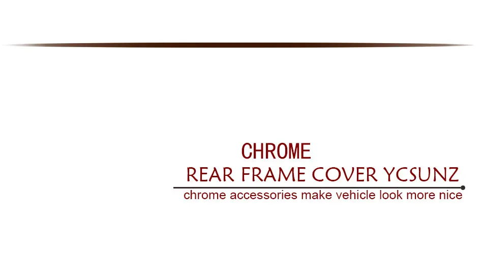 Автомобильные хромированные аксессуары из АБС-пластика для Toyota Land Cruiser Prado Fj120 2003-2008