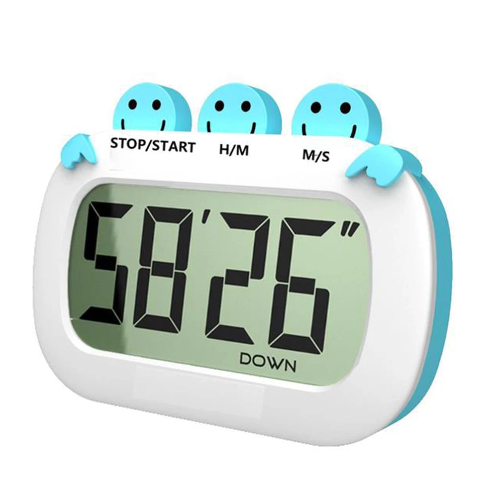 Секундомер с остановом магнитный электронный модный будильник бытовые