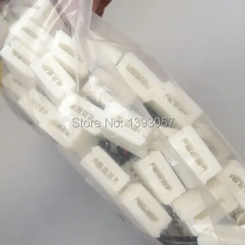 50 шт. Водонепроницаемый 5050 LED RGB разъем полосы 18 см длина 10 мм 4 pin 2 концы гибкие