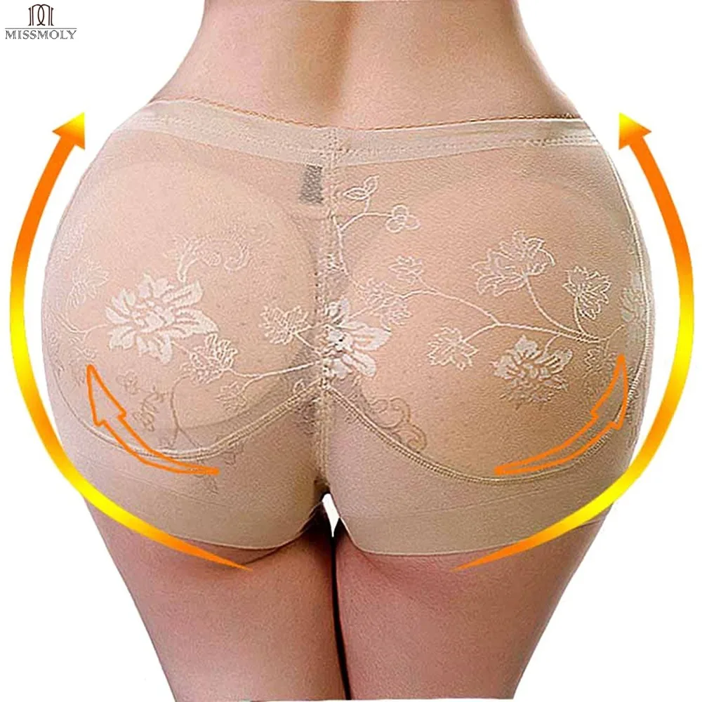 Мисс Moly Booty Enhancer Невидимый Butt Lifter Shaper подкладка трусики Push Up Цветочные Нижняя