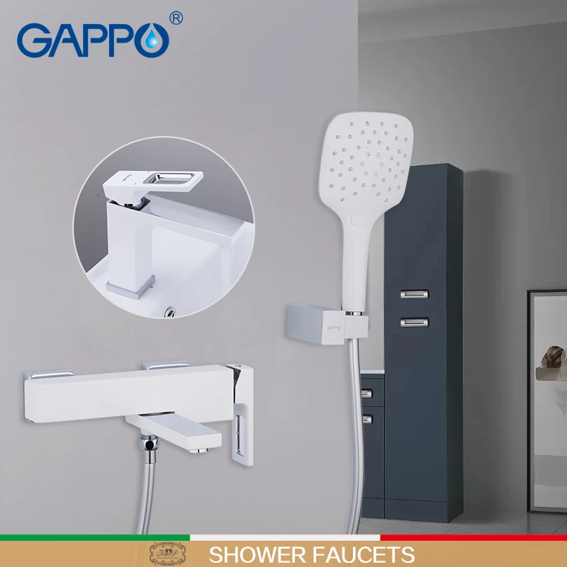 

Смесители для душа GAPPO, латунный хромированный кран для ванной комнаты, водопад