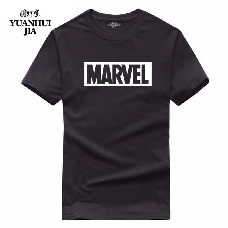 2018 New Fashion MARVEL t-Shirt men cotton short sleeves Casual male tshirt marvel t shirts tops tees Free shipping | Мужская одежда