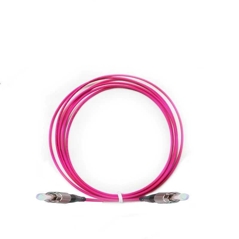 10 шт. OM4 5 м SX patchcords волоконно оптический красный/Voilet ЦВЕТНОЙ кабель LC SC FC ST разъем