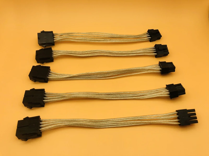 5 шт. 8 контактный PCI Express Удлинительный кабель GPU графическая карта питания провод