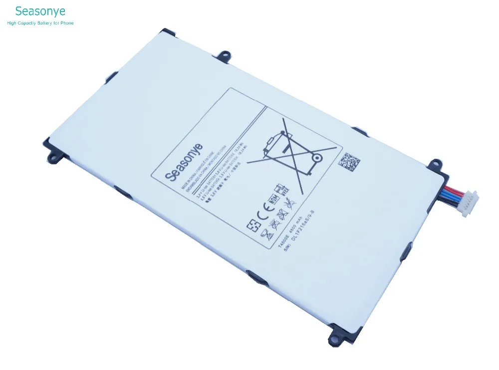 Seasonye 4800 мАч T4800E Tab запасная батарея для Samsung Galaxy Tablet Pro 8 4 дюймов &quotT320 T321 T325 SM T320 3