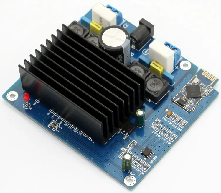 Цифровой усилитель мощности TDA7498 Bluetooth 4 0 класс D 2*80 вт 24 в постоянного тока|amplifier
