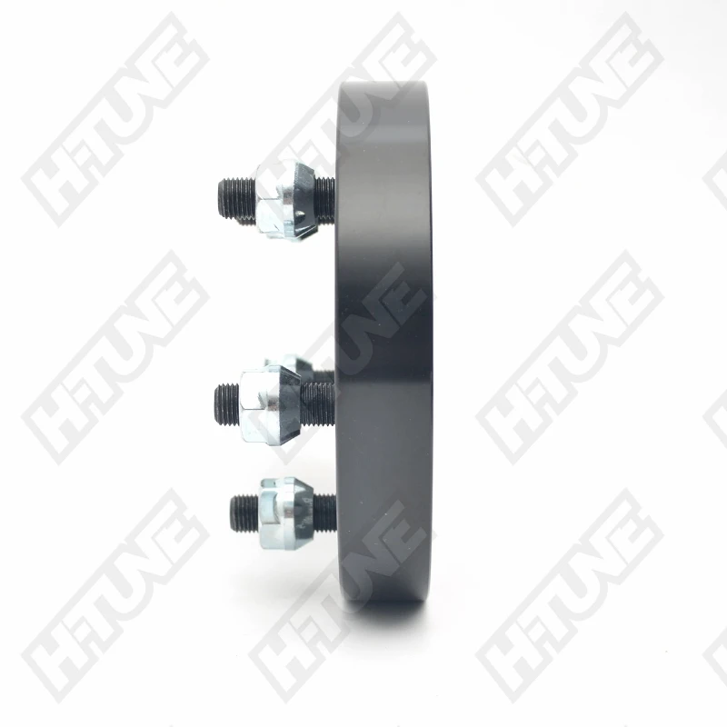 

H-TUNE 4PCS Forged Aluminum Black 5x100 56.1CB 25mm Wheel Spacers Adapters fit for most 5 Lug