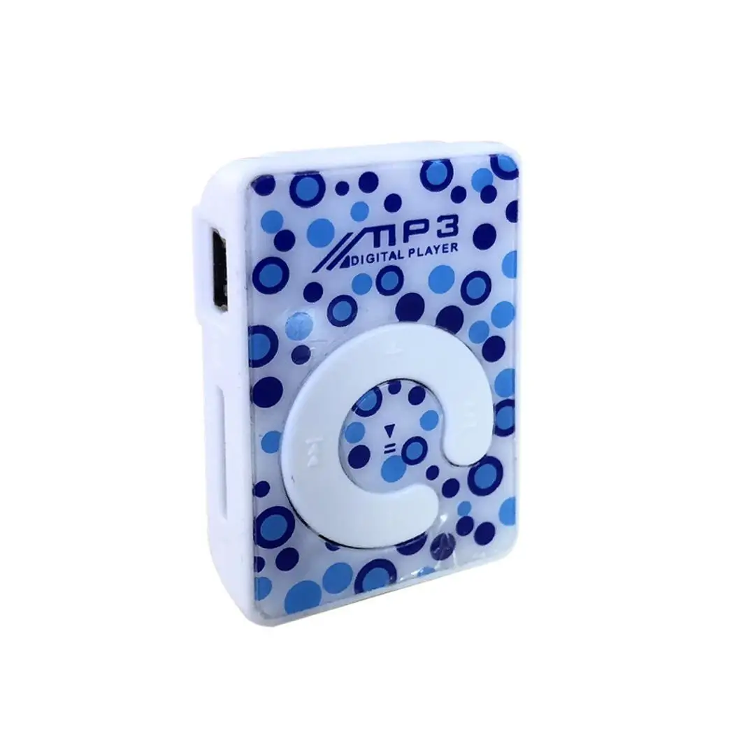 No Screen Portable Clip Type MP3 Audio General Player lithium Battery For Walking Running Student Gift | Электроника