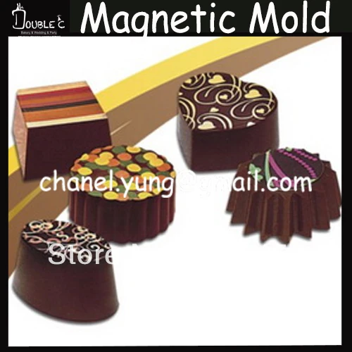20 чашек Форма 3D PC шоколадная форма с шоколадным переводом лист конфеты печенье