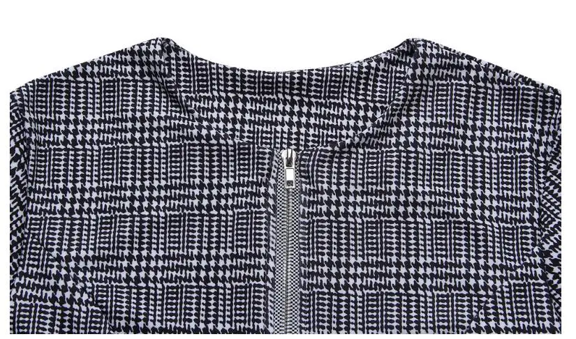 

Vintage Plaid Checked Dress Women African Clothing Slim Bodycon Pencil Dresses With Belt Office Lady Work Formal Spring Autumn