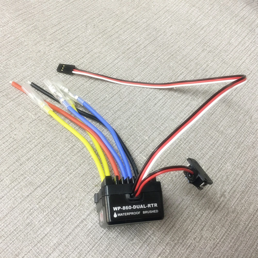 Wp 860 dual rtr водонепроницаемый матовый ESC сборка для дистанционного управления
