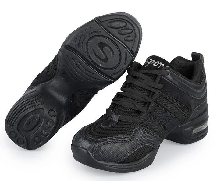 Женские кроссовки для танцев дышащие в стиле джаз хип хоп большие размеры 41 42|dance